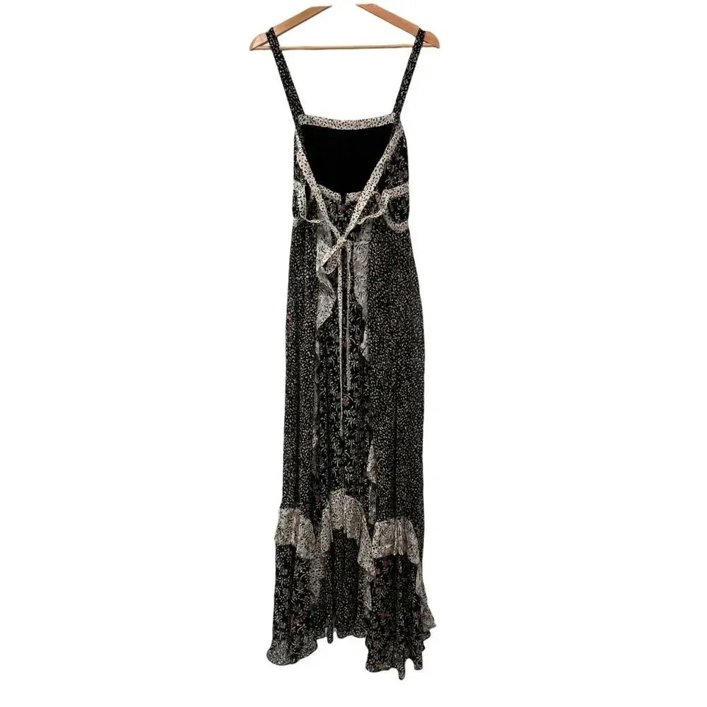 ULLA JOHNSON Brie Noir Maxi Dress - Picture 7 of 15